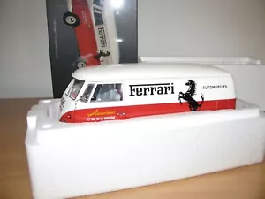 1:18 Schuco Volkswagen T1 Ferrari Transporter RARE new non-displayed - Picture 1 of 5