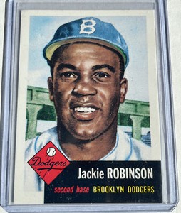 1991 Topps Archives 1953 #1 Jackie Robinson Mint