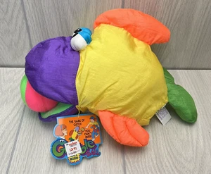 Peluche pupazzo nylon pesce Commonwealth vintage paracadute peluche NUOVO - Foto 1 di 9