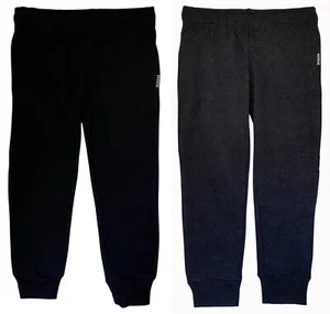 Jungen Joggerhose gerippte Manschette Trainingsanzug Unterteil Sport Fitnessstudio Jogger Jogginghose - Bild 1 von 5