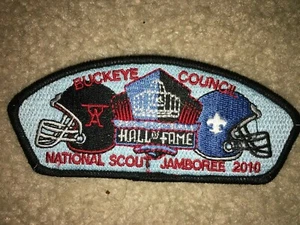 Boy Scout Buckeye Ohio Football HOF NFL Council 2010 National Jamboree JSP Patch - Picture 1 of 1