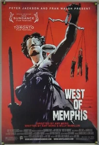 WEST OF MEMPHIS DS ROLLED ORIGINAL ONE SHEET MOVIE POSTER DOCU (2012) - Picture 1 of 1