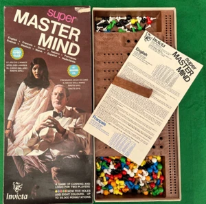Super Master Mind Mastermind Logik Strategiespiel Vintage Invicta 1972 - Bild 1 von 3
