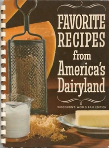 Favorite Recipes from Americas Dairyland Cookbook 1964 Wisconsin World Fair Ed - Picture 1 of 1