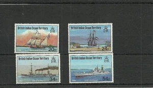 BIOT SG115-118 VISITING SHIPS SET MNH - Picture 1 of 1