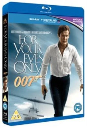 for Your Eyes Only Blu-ray Region B James Bond 007 Action Movie -