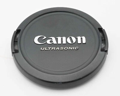 Genuine Canon EOS E-58 Ultrasonic 58mm Front Lens Cap  (#17928) - Image 1 of 2