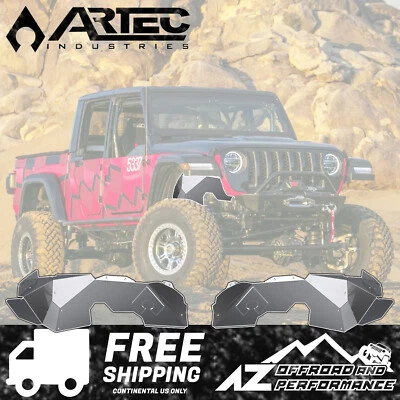 Kit de para-lama interno de alumínio dianteiro sólido ARTEC - Compatível com Jeep Gladiator JT JL5107 - Imagem 1 de 4