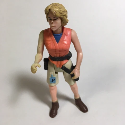 1993 Jurassic Park Ellie Sattler Series 1 Action Figure Kenner Vintage Dinosaur Cover