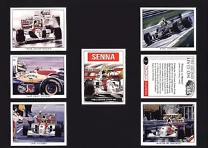 AYRTON SENNA - 'The Legend Lives On' - Art by Colin Carter - Collectors Card Set - Picture 1 of 1