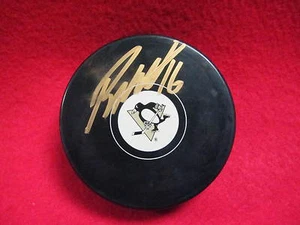 Brandon Sutter  autograph puck  Penguins auto signature - Picture 1 of 1