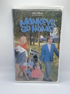 Monkeys, Go Home! 1967 VHS Disney Clamshell - Picture 1 of 3