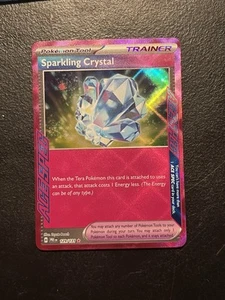 Sparkling Crystal 129/131 - Pokemon Prismatic Evolutions - Near Mint Holo Fresh - Picture 1 of 2