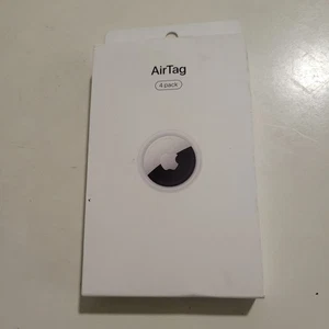 Apple 4 PACK AIRTAG TRACKER MX542LL/A A2187 PACK DE 4 BOÎTES SCELLÉES étiquettes pneumatiques NEUF - Photo 1 sur 4