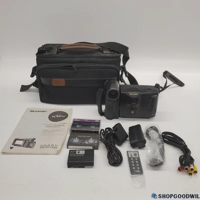 Sharp VL-H420 Vintage Camera Camcorder Japan Hi 8 Viewcam hi-fi Stereo Dis 20X - Image 1 of 4