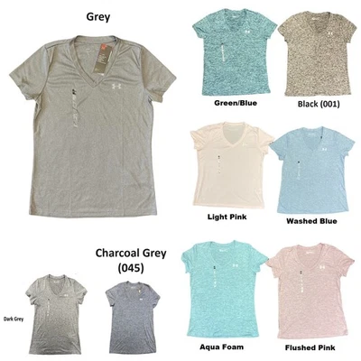 Under Armour Women's UA Tech Twist V-Neck Short Sleeve Active T-Shirt - Image 1 of 2