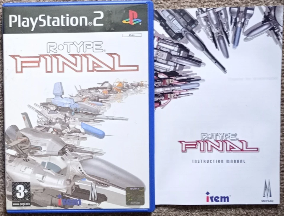 R-TYPE FINAL (PS3, Rare & Complete UK Release, IREM, Metro 3D) - Image 1 of 1