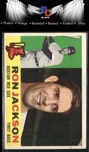 1960 Topps #426a Ron Jackson espalda gris - Imagen 1 de 2