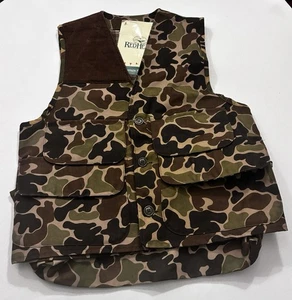 Vintage neu REDHEAD M Bone Dry Camo Wildtasche Jagdweste USA Medium Neu mit Etikett - Bild 1 von 15