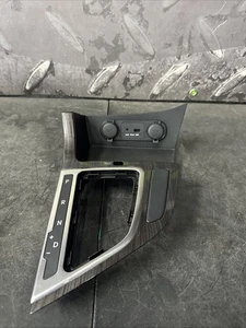 2012 Kia Optima Center Shift Bezel Trim Power Outlet AUX woodgrain - Picture 1 of 5
