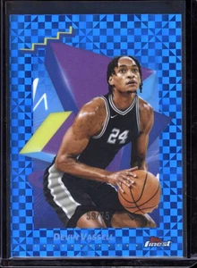 2024-25 Topps Finest Poco Común Devin Vassell #187 Azul X-Fractor/75 - Imagen 1 de 2
