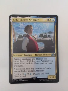 MTG Final Fantasy Cid, Timeless Artificer 0413 Reg Magic The Gathering Fresh NM - Picture 1 of 2