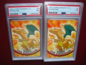 1999 TOPPS POKEMON TV CHARIZARD card # 06 PSA 7 Nm - Picture 1 of 1