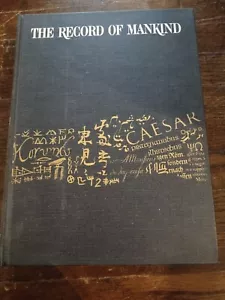 The Record Of Mankind 3rd Edition 1965/ Hardcover - Picture 1 of 2