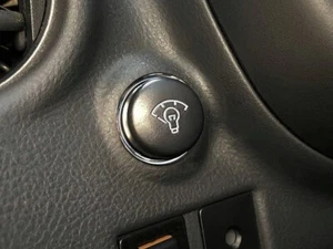 Per Toyota Celica T23 99-06 Anelli in alluminio per pulsanti sul cruscotto x2 - Photo 1/6