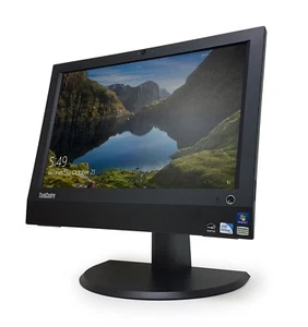 Lenovo ThinkCentre A70z Intel E5800 3,2 GHz 4 GB 320 GB Slim DVD 19" Win 7 Pro - Foto 1 di 1