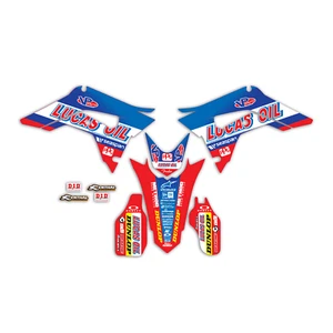 Calcomanías de carreras de aceite Honda CRF 450R 2017 - 2018 kit de gráficos CRF450R LUCAS - Imagen 1 de 2