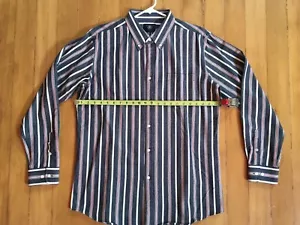 Black Scale Dress Shirt XL - Picture 1 of 1