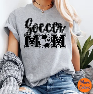 Women’s “Soccer Mom” Sport T-Shirt - Gildan Adult Unisex sizes - Picture 1 of 13