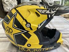 Rock Star Energy Drink  Fly Racing Motocross Helmet Small 56 Cm
