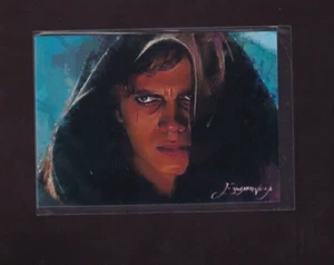 Tarjeta impresa giclee firmada por artista Anakin Skywalker #7 12/50 2024 Guerra de las Galaxias - Imagen 1 de 2