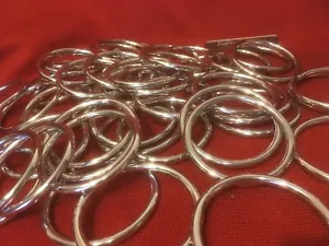 2.5" I.D. Stainless Steel O Ring for Belts Tack SCA Medieval Faire - Picture 1 of 9