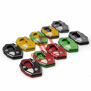 FXCNC CNC Motorcycle Sidestand Kickstand Extension Pad For Kawasaki Z900 16-18 - Picture 1 of 18