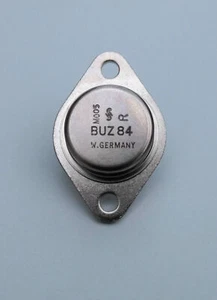 SIEMENS BUZ84 N-Channel SIPMOS MOSFET Transistor 800V 5,3A 125W TO-3 - Picture 1 of 2