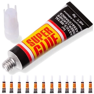 Super Glue Extra Strong Premium Quality Adhesive Plastic Glass Rubber Lea - Picture 1 of 5