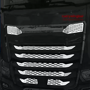 Edelstahl Vorderseite Grill App.für DAF XF-XG-XG+ - Bild 1 von 3