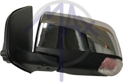 Espejo Retrovisor Elec Isuzu D Max 2012 SX Cubierta Cromo 6 Perno - Imagen 1 de 3