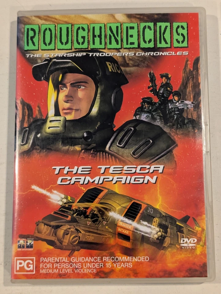 Roughnecks - The Tesca Campaign - DVD - Region 4 - Starship Troopers Chronicles - image 1 of 1