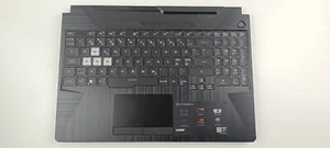 Asus TUF Gaming A15 FA506 FA506QM Palmrest with Faulty Keyboard 33NJFTAJN20 - Afbeelding 1 van 2