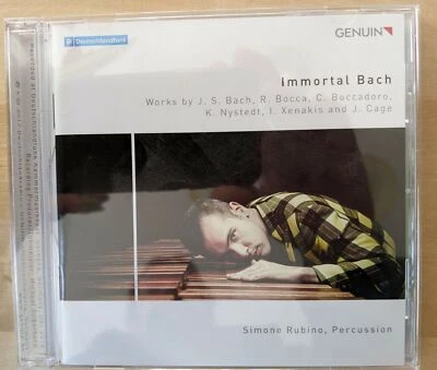 RUBINO,SIMONE - IMMORTAL BACH WORKS, Deutschland Radio+Genuin, Brand New no wrap Foto 1 de 4