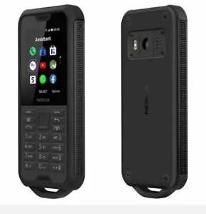 Nokia 800 Tough (4G) 4GB / 512MB RAM Rugged KaiOS Phone,WhatsApp GSM Unlocked- - Picture 1 of 7