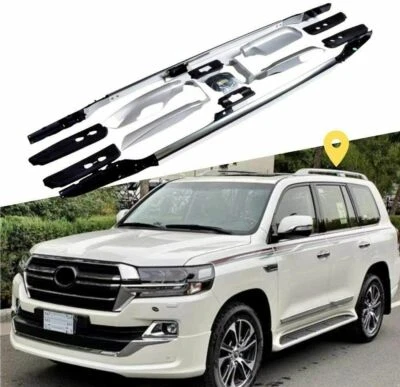 2Pcs Roof Rack Roof Rail Bar Fits for Toyota Land Cruiser FJ200 LC200 2008-2021 - Image 1 of 4