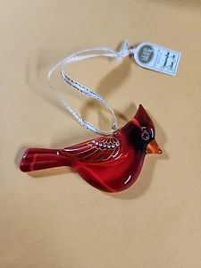 Adorno Cardenal Rojo Adorno de Navidad Artesanal, Árbol de Navidad Decoración Pájaro - Imagen 1 de 6