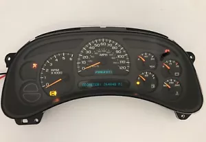 2003-2005 CHEVROLET SIERRA USED INSTRUMENT CLUSTER P#15135668 - Bild 1 von 6