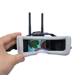 5.8G 48CH 3" FPV Brille Drohne Schutzbrille mit integrierter Dual Antenne Akku os67 - Bild 1 von 9