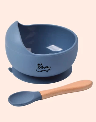 Silikon baby Schüssel mit Saugfunktion - Bild 1 von 3